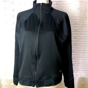 Under Armour Women's Synthetic‎ Fleece Loose Full Zip, Black